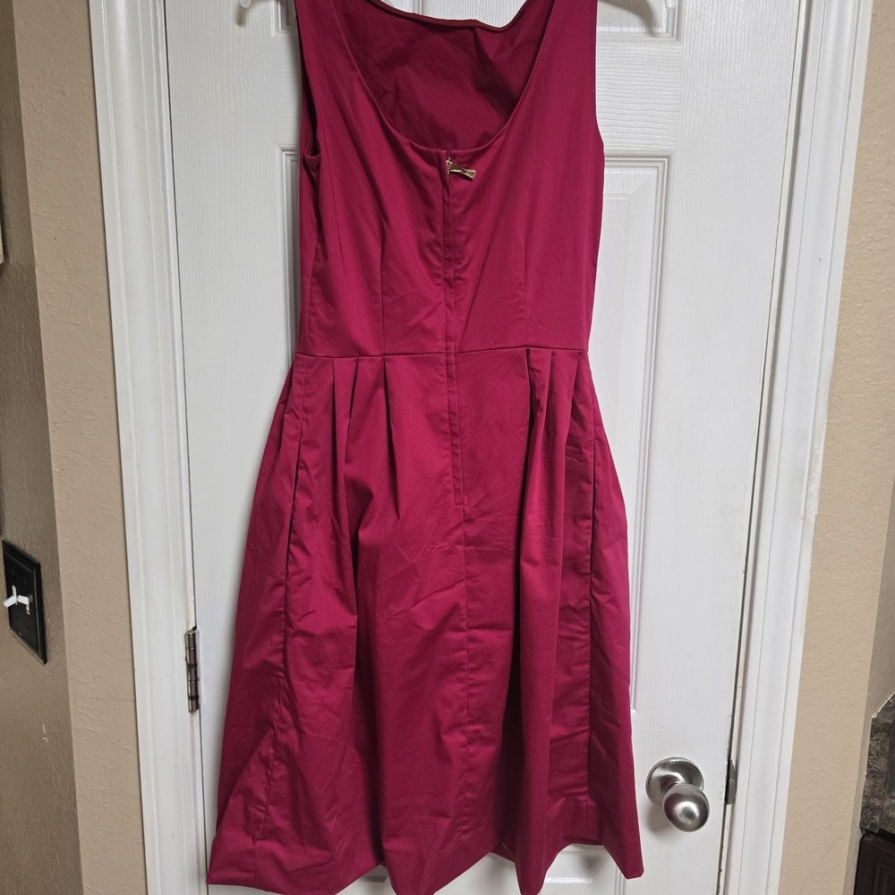 Kate Spade Fuchsia Pink Dress Size 2 With Pockets - Picture 2 of 10